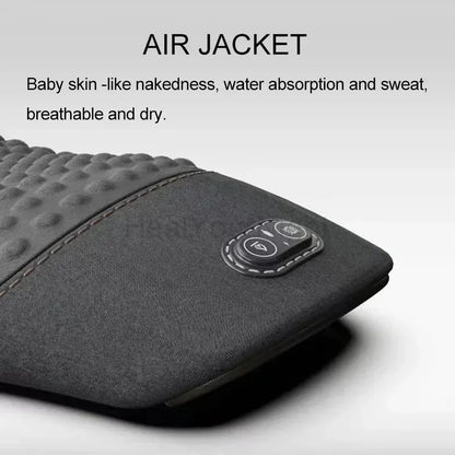 Waist Pillow Back Massage Protection Pad Massage Lying Flat Waist Pain Waist Support Heating Vibrating Back Massager