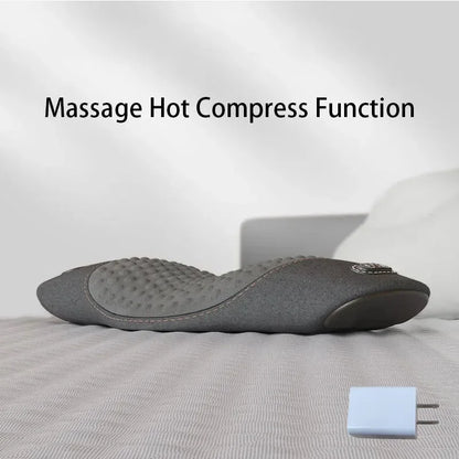 Waist Pillow Back Massage Protection Pad Massage Lying Flat Waist Pain Waist Support Heating Vibrating Back Massager